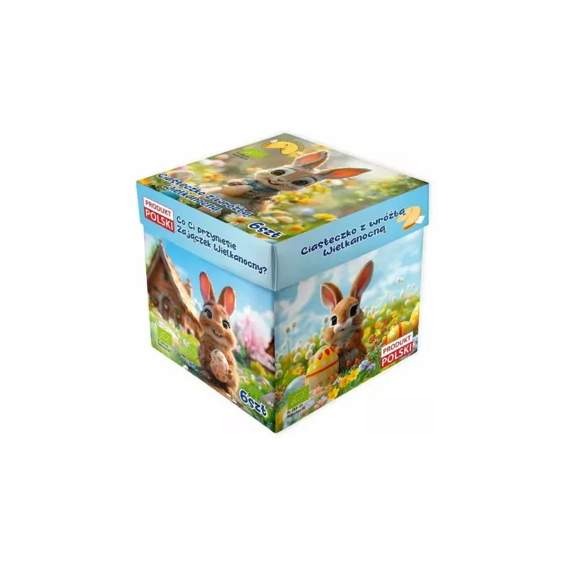 Ciasteczka z Wróżbą na Wielkanoc Bio 6 Sztuk (36 g) - D&D Fun Cookies