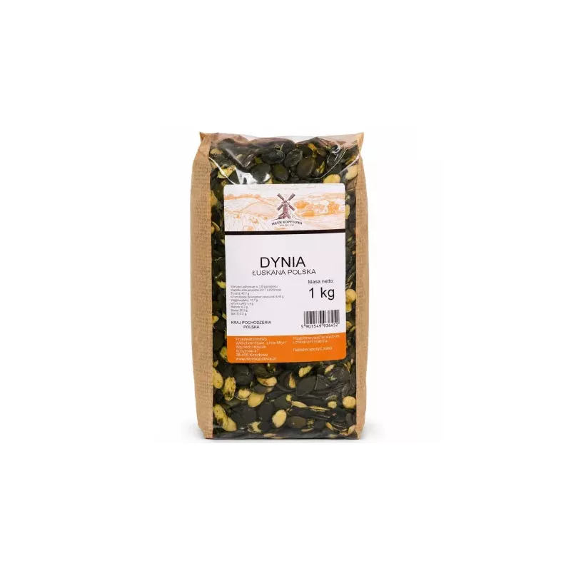 Pestki Dyni Polskie 1 kg - Młyn Kopytowa