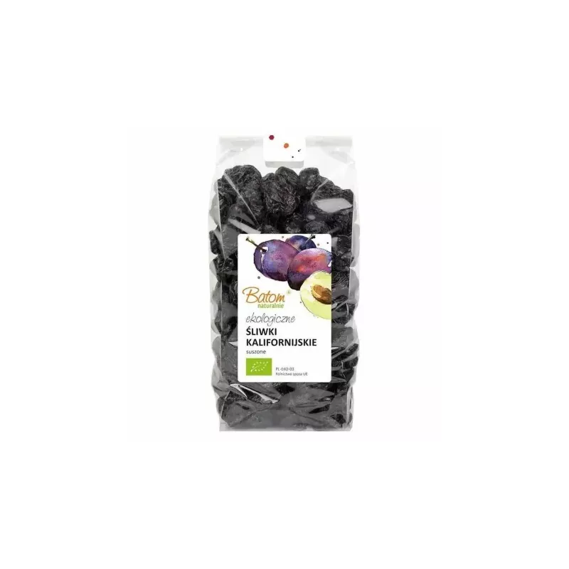 Śliwki Kalifornijskie Suszone Bez Pestek Bio 1 kg - BATOM