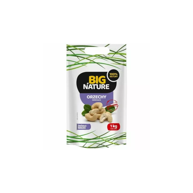 Orzechy Nerkowca Całe 1 kg - Big Nature