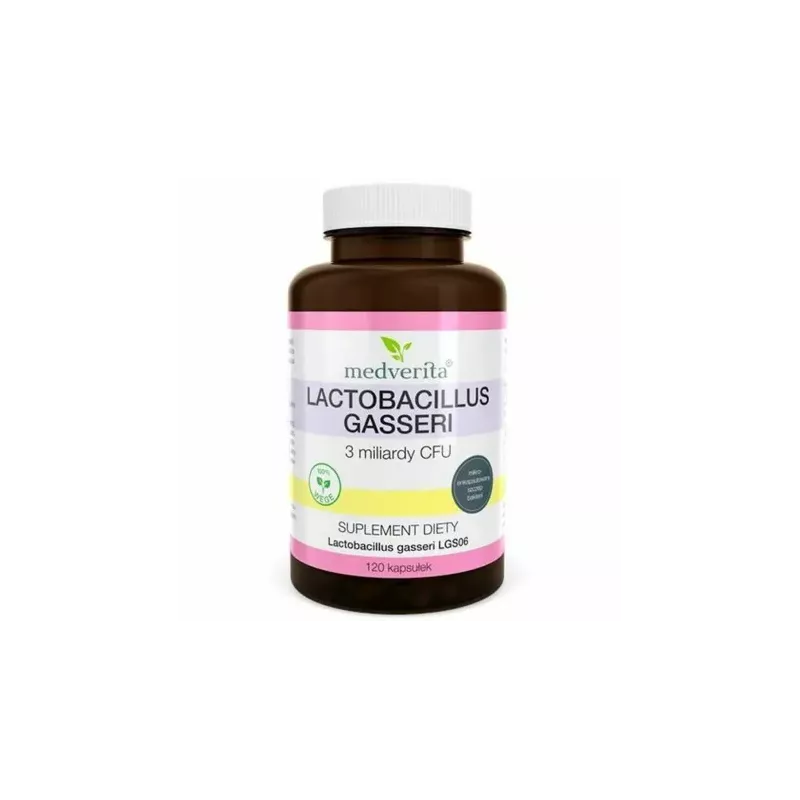 Lactobacillus Gasseri 3 mld CFU 120 Kapsułek - Medverita