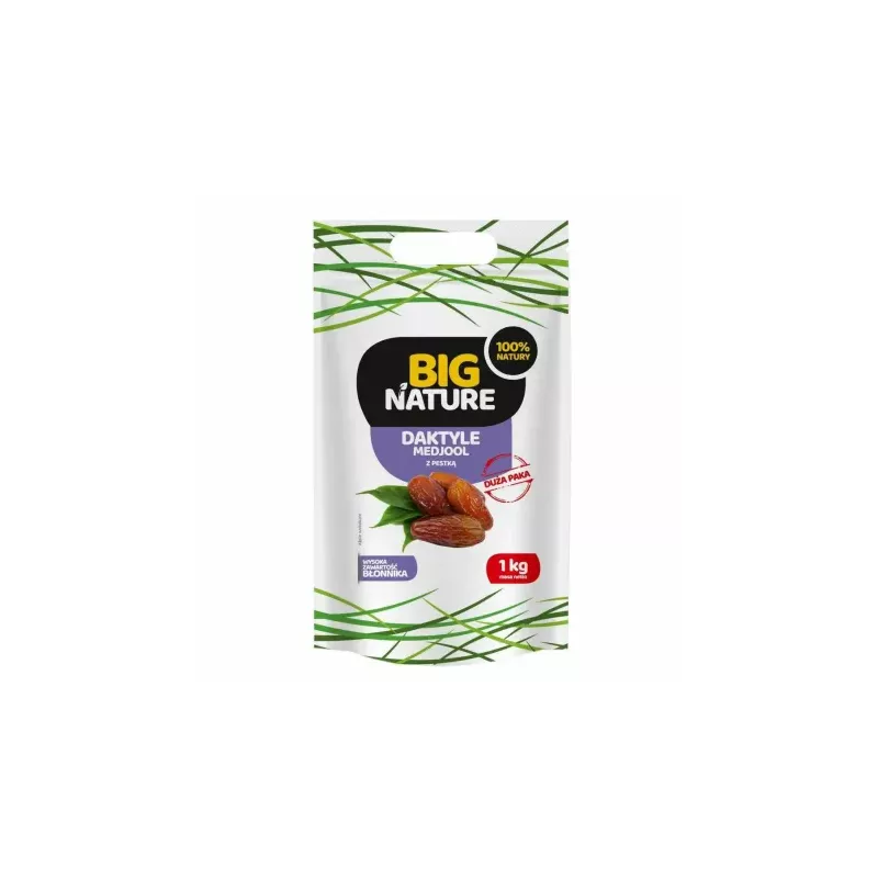 Daktyle Medjool z Pestką 1 kg - Big Nature