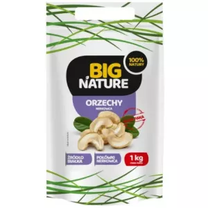 Orzechy Nerkowca Połówki 1 kg - Big Nature