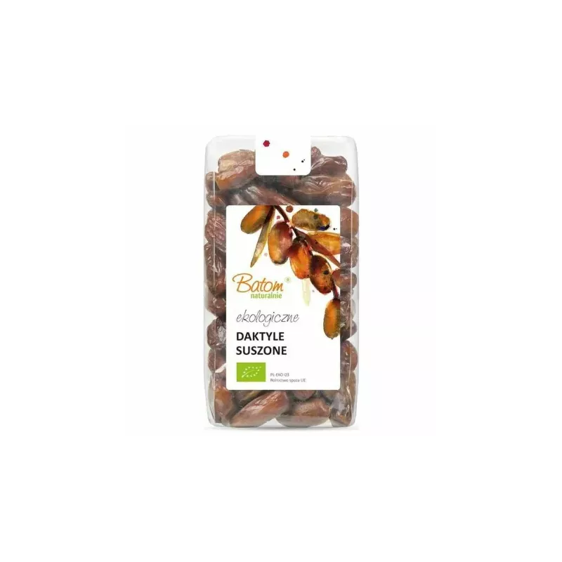 Daktyle Bez Pestek Suszone BIO 500 g - Batom