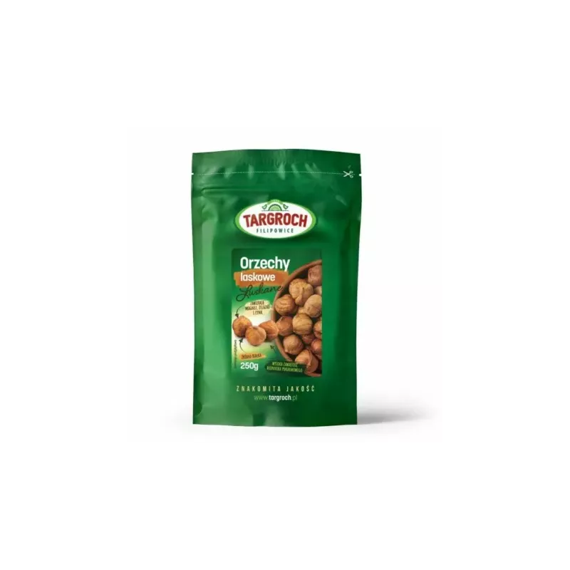 Orzechy Laskowe Łuszczone 250 g - Targroch