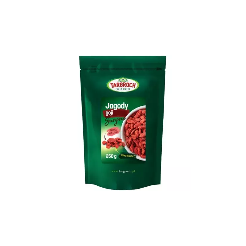 Jagody Goji Suszone 250 g - Targroch