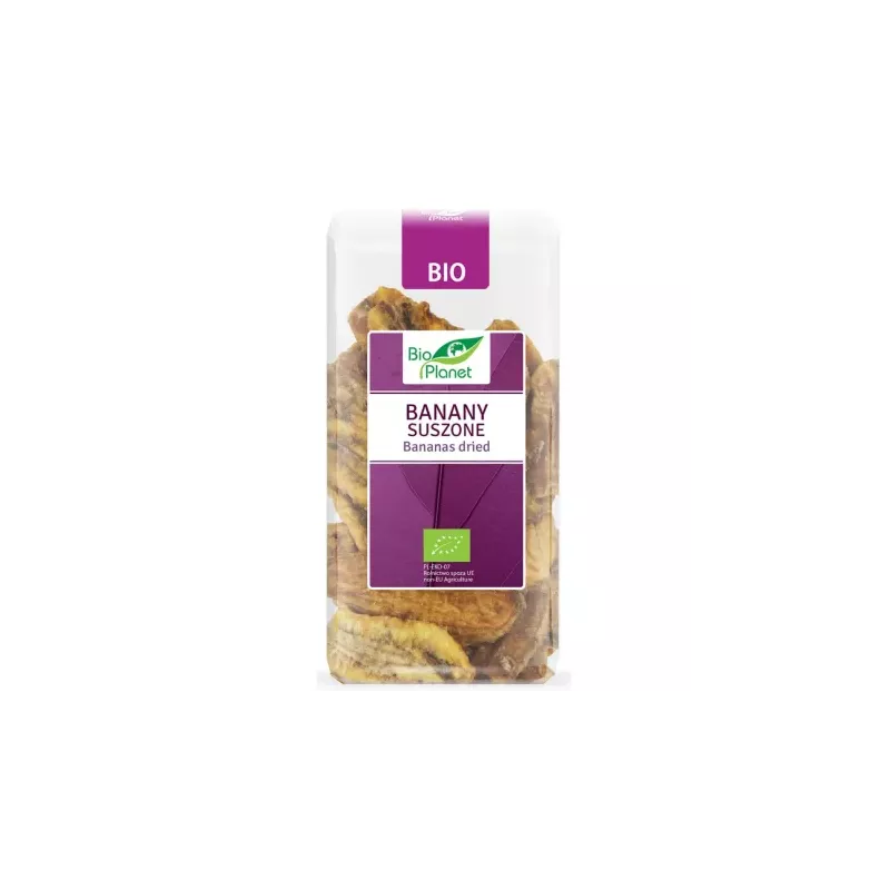 Banany Suszone Bio 150 g - Bio Planet