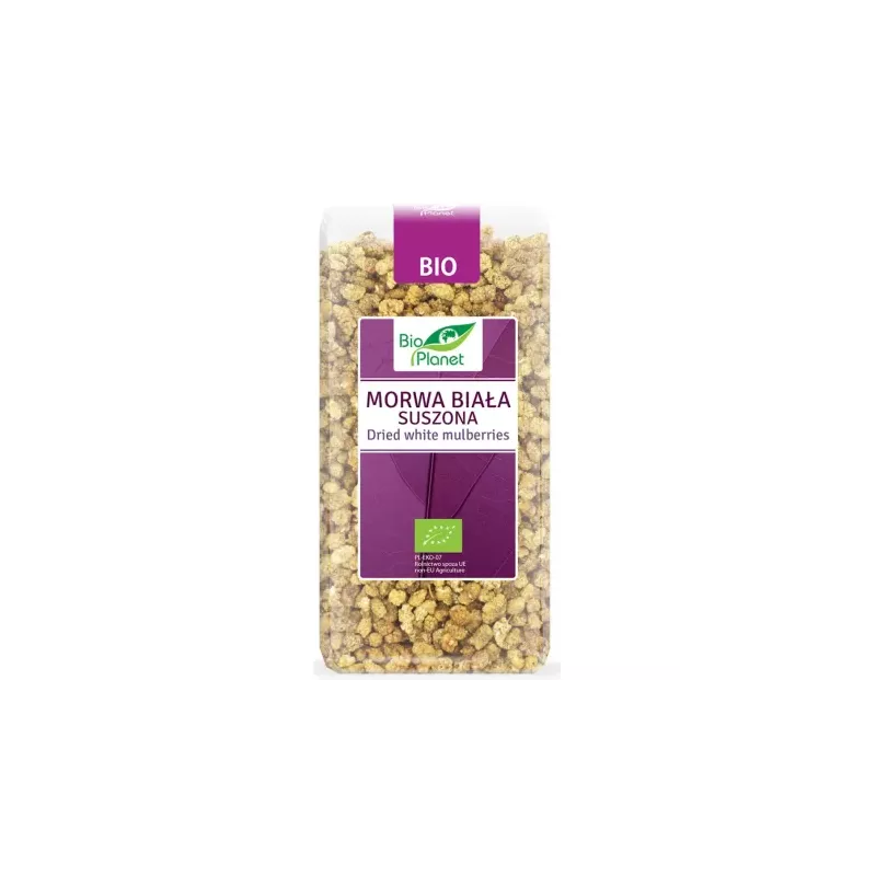 Morwa Biała Suszona Bio 250 g - Bio Planet