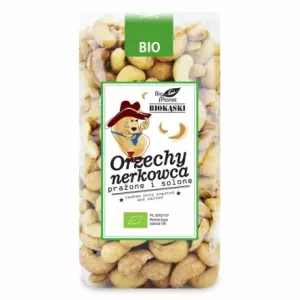 Orzechy Nerkowca Prażone i Solone Bio 350 g - Bio Planet