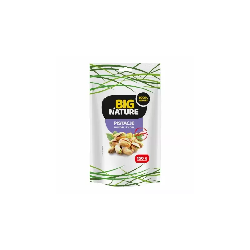 Pistacje Prażone Solone 150 g - Big Nature