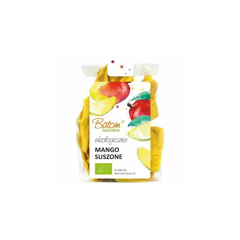 Mango Suszone Plastry 125 g BIO - BATOM