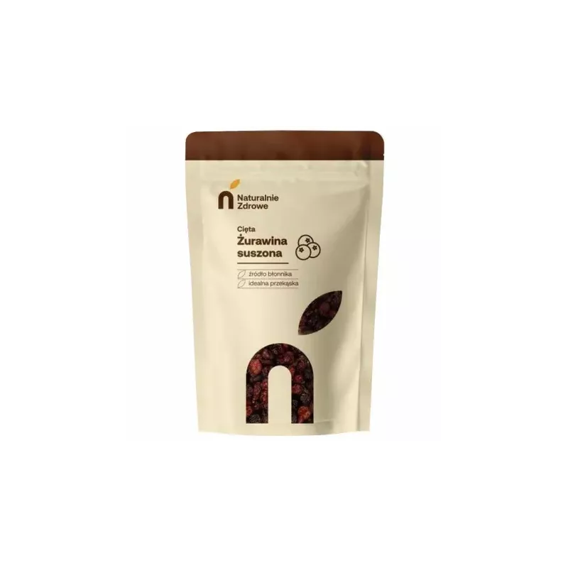 Żurawina Suszona Cięta 1 kg - Naturalnie Zdrowe