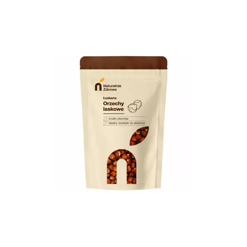 Orzechy Laskowe Łuskane 200 g - Naturalnie Zdrowe