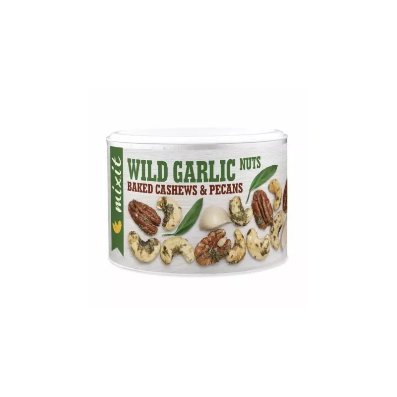 Pieczone Orzechy z Solą i Przyprawami Wild Garlic Nuts 150 g - Mixit
