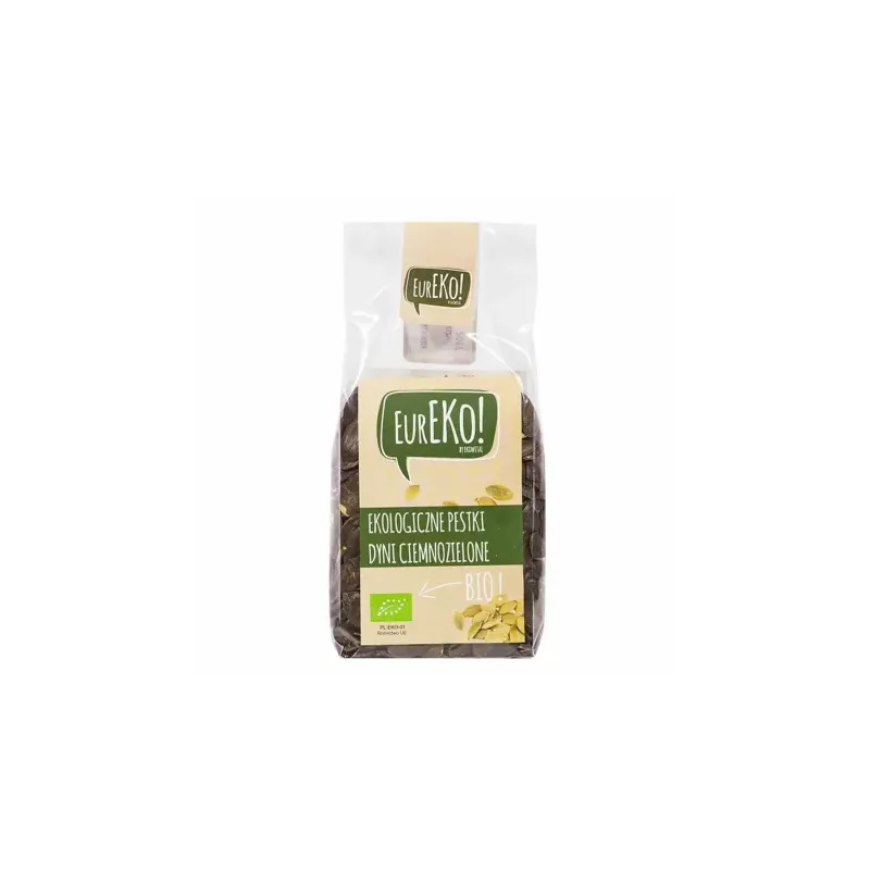 Pestki Dyni Ciemnozielone Bio 150 g - Eureko