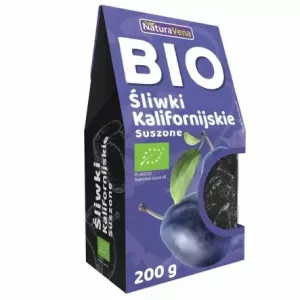 Śliwki Kalifornijskie Suszone Bez Pestek Bio 200 g - Naturavena