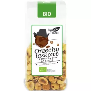 Orzechy Laskowe Prażone Blanszowane Bio 100 G Bio Planet