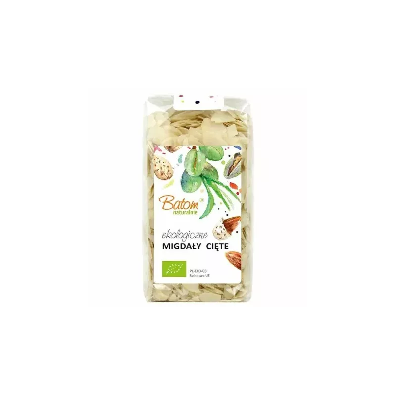 Migdały Płatki Cięte BIO 125 g - BATOM
