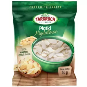Migdały Płatki 50 g - Targroch