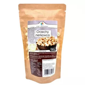 Orzechy Nerkowca Nieprażone 130 g - Pięć Przemian