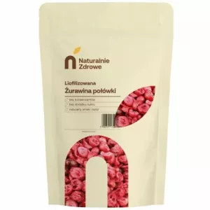 Żurawina Liofilizowana Połówki 20 g - Naturalnie Zdrowe