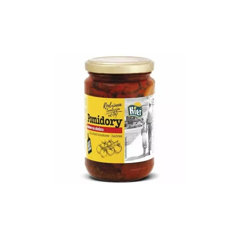 Pomidory Marynowane Suszone na Słońcu 280 g (165 g) - Kier