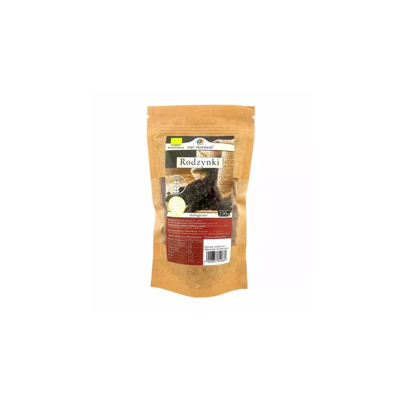 Rodzynki Ekologiczne Bio 250 g - Simpatiko