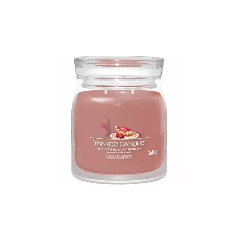 Świeca Średnia PARISIAN HOLIDAY BRUNCH - Wosk Sojowy 368 g - Yankee Candle