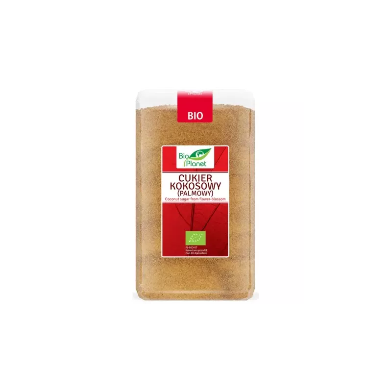 Cukier Kokosowy (Palmowy) Bio 1 kg - Bio Planet