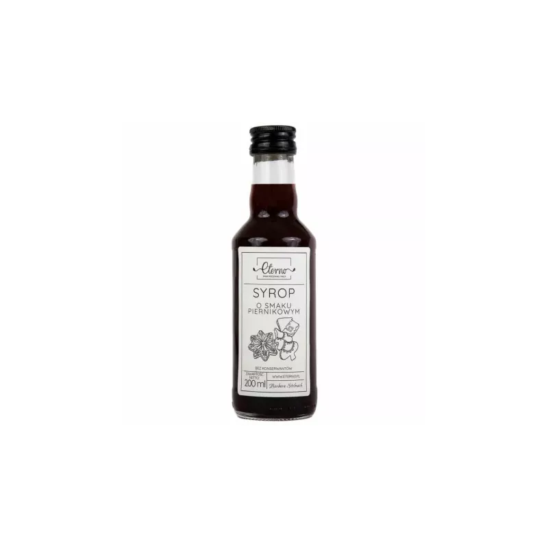 Syrop o Smaku Piernikowym 200 ml - Eterno