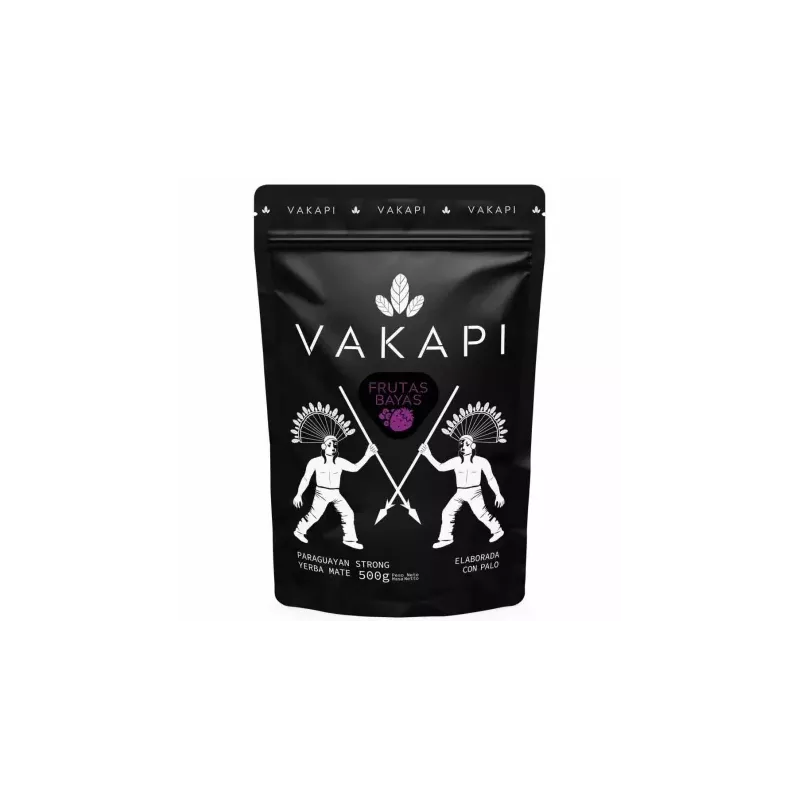 Yerba Mate Vakapi Frutas Bayas 500 g Doypack