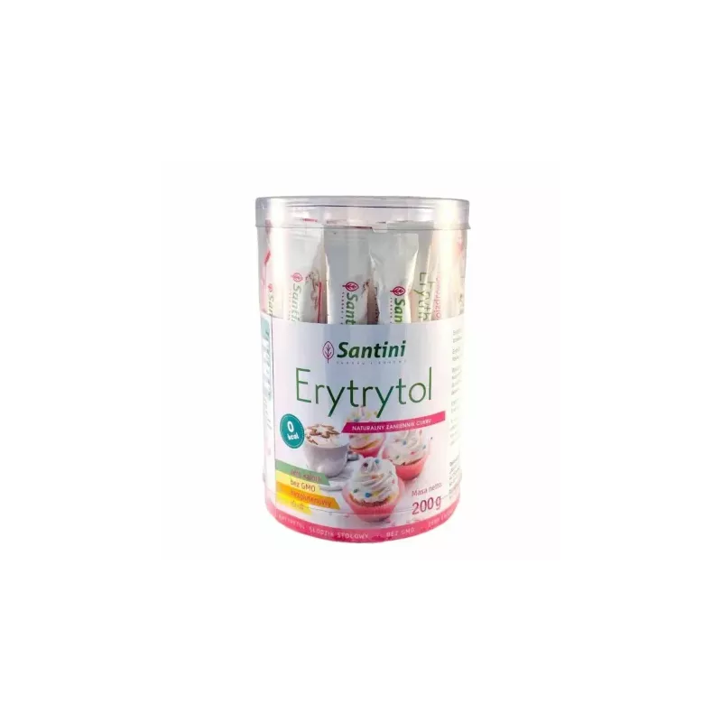 Erytrytol Saszetka TUBA 200 g (40x 5 g) - Santini