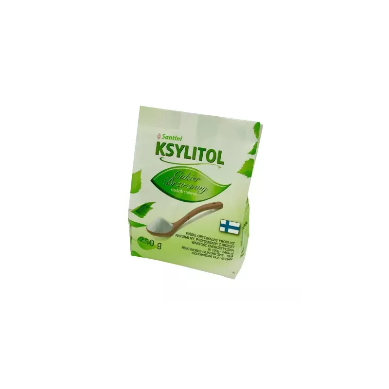 Ksylitol C Krystaliczny Torebka 250 g - Santini