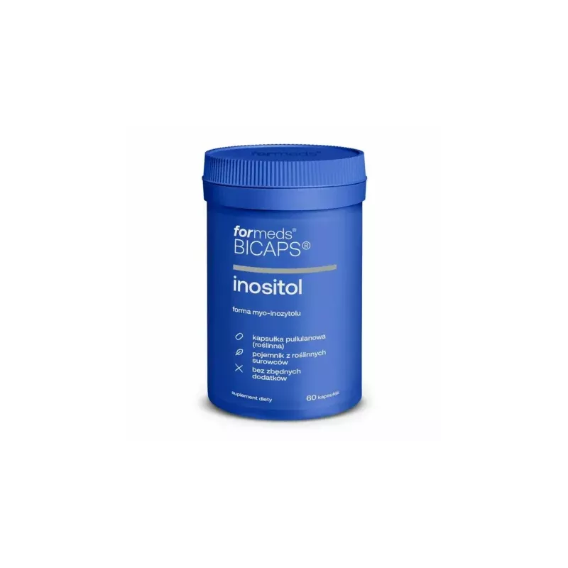 Bicaps INOSITOL Inozytol 60 Kapsułek - Formeds