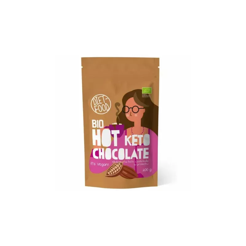 Bio Keto Gorąca Czekolada 200 g - Diet-Food
