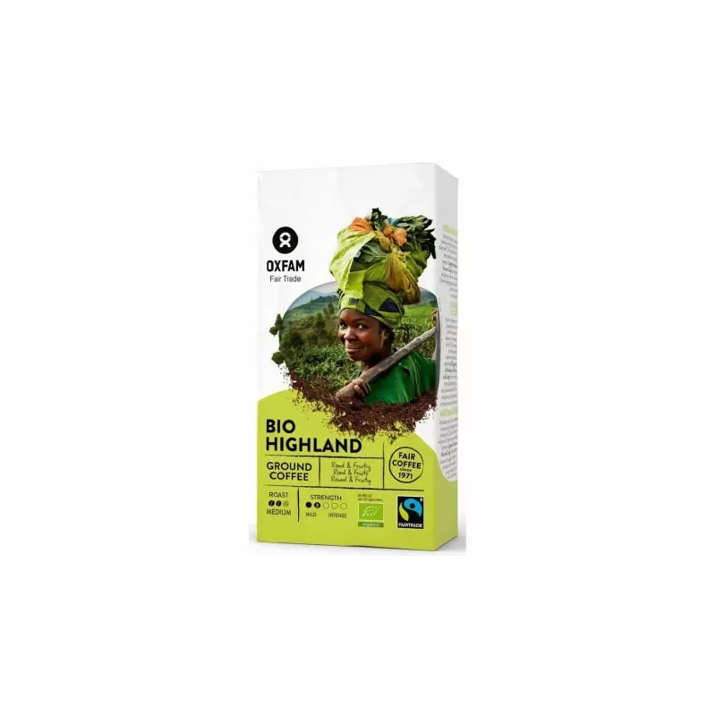 Kawa Mielona Wysokogórska Fair Trade Bio 250 g - Oxfam