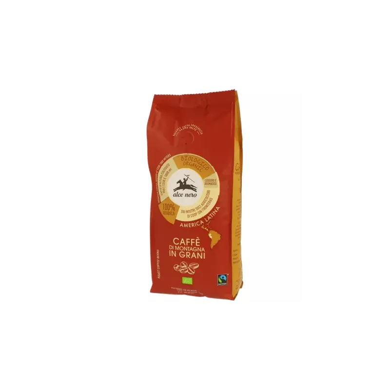 Kawa 100% Arabica Ziarnista Fair Trade Bio 500 g - Alce Nero