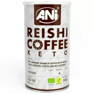 Kawa Rozpuszczalna "Reishi Keto" Bio 100 g - Ani