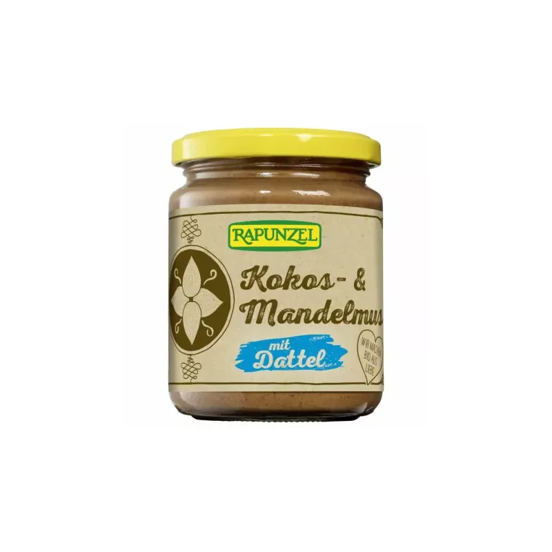 Krem Kokosowo - Migdałowy z Daktylami Bio 250 g - Rapunzel