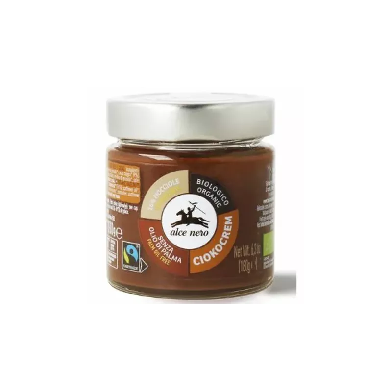 Krem Orzechowo-Czekoladowy Fair Trade Bio 180 g Alce Nero