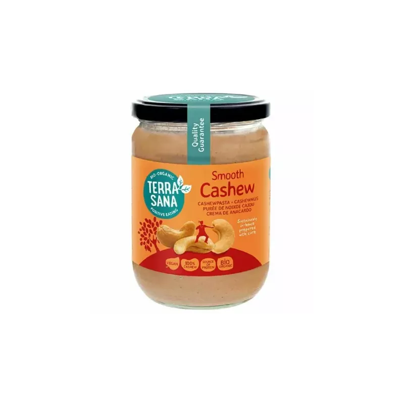 Krem z Prażonych Orzechów Nerkowca Bio 500 g - Terrasana