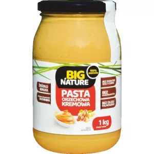 Pasta Orzechowa Kremowa 1 kg - Big Nature
