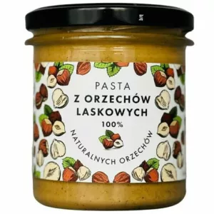Pasta z Orzechów Laskowych 300 g - Skarby Młyna