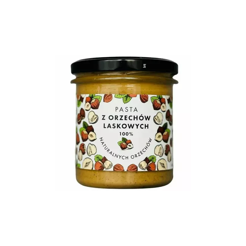 Pasta z Orzechów Laskowych 300 g - Skarby Młyna