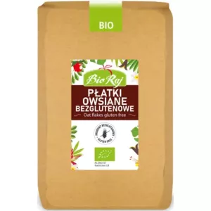 Płatki Owsiane Bezglutenowe Bio 1 Kg - Bio Raj