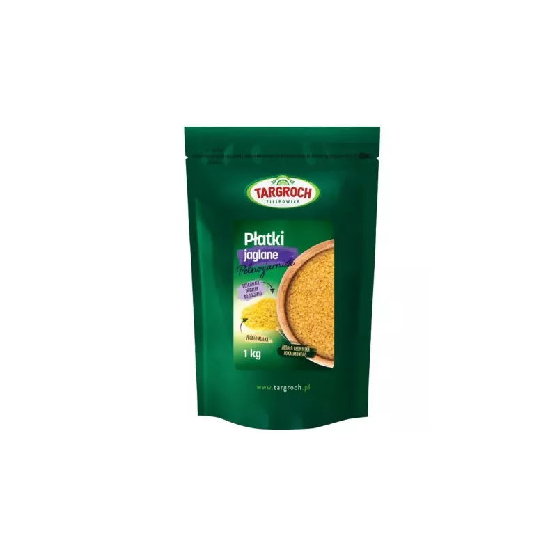 Płatki Jaglane Pełnoziarniste 1 kg - Targroch