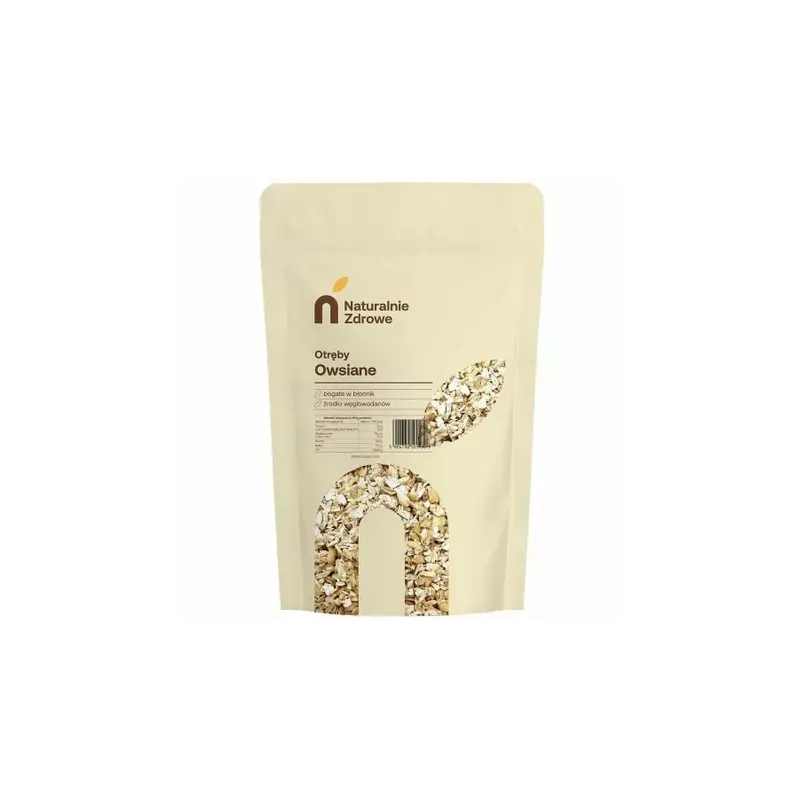 Otręby Owsiane 1 kg - Naturalnie Zdrowe