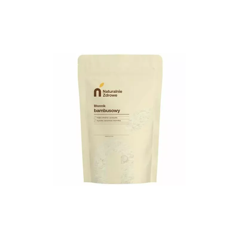 Błonnik Bambusowy 500 g - Naturalnie Zdrowe