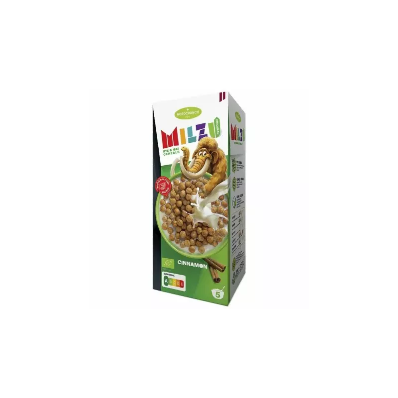 Kulki Żytnio - Owsiane z Cynamonem BIO 150 g - Milzu