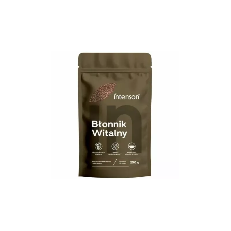 Błonnik Witalny Mieszanka Nasion (Babka Płesznik i Babka Jajowata) 250 g - Intenson